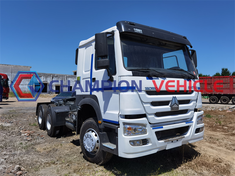 Used HOWO 6x4 Tractor Truck 371HP