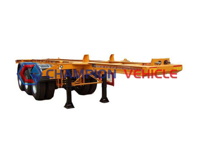 20ft 3 AXLE Skeleton Chassis Semi Trailer